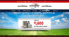 Desktop Screenshot of econotempinc.com